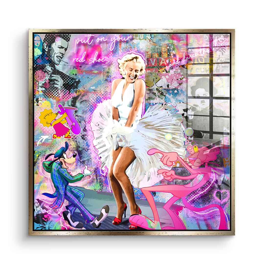 Marilyn Dance - Acrylglas