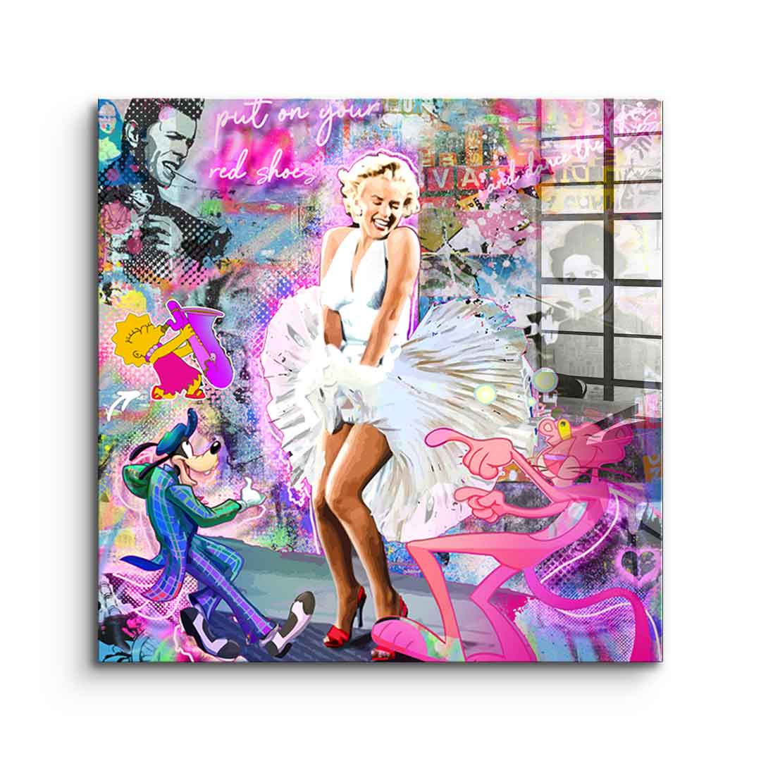 Marilyn Dance - Acrylglas