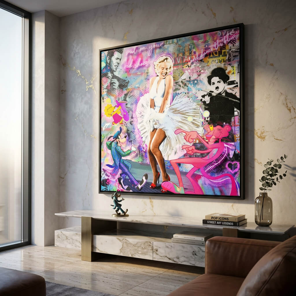 Marilyn Dance - Acrylglas