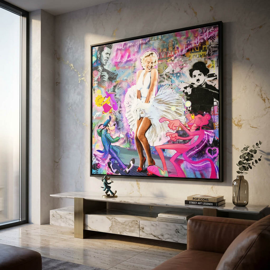 Marilyn Dance - Acrylglas
