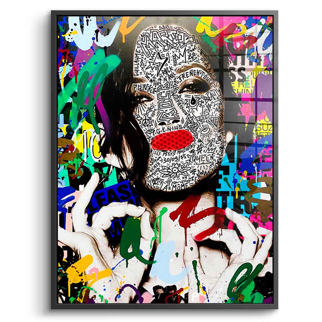 Rocking Kleiner Heldn - Acrylglas