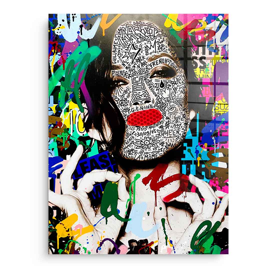 Rocking Kleiner Heldn - Acrylglas