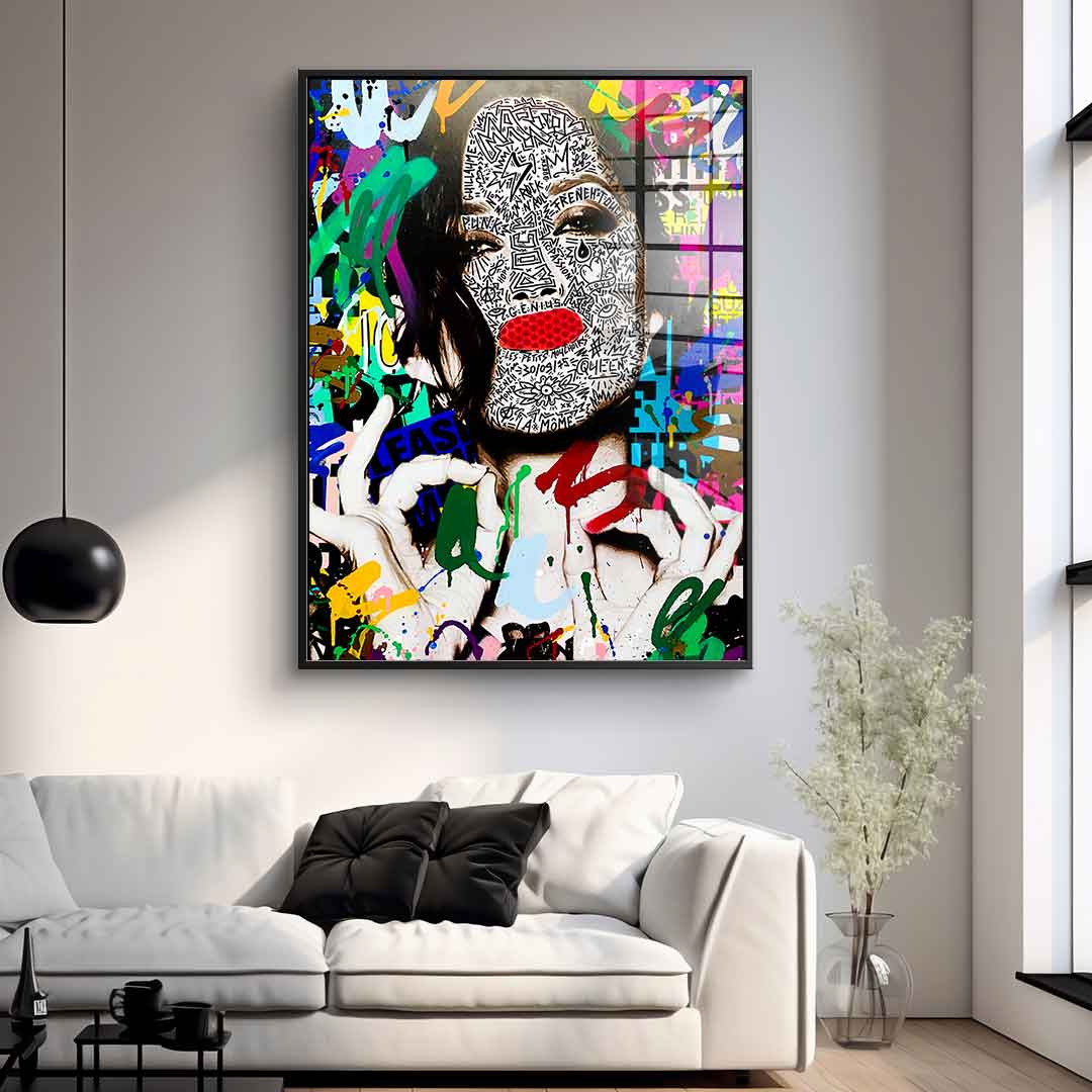 Rocking Kleiner Heldn - Acrylglas