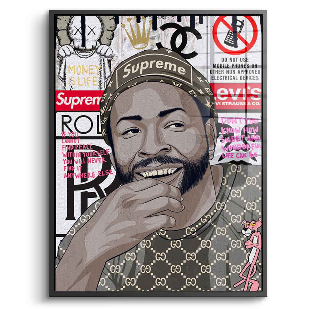 Marvin Gaye - Acrylglas