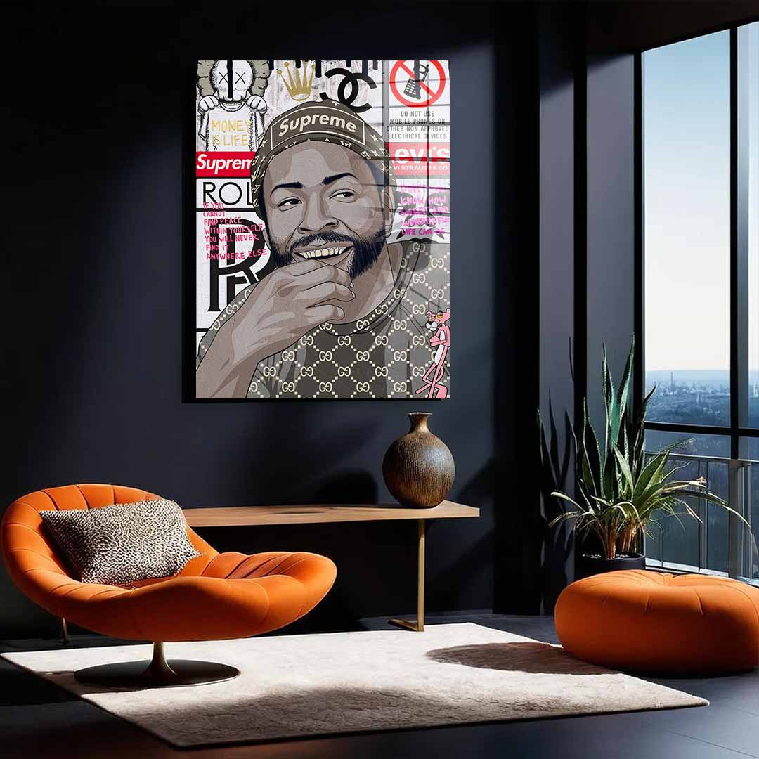 Marvin Gaye - Acrylglas