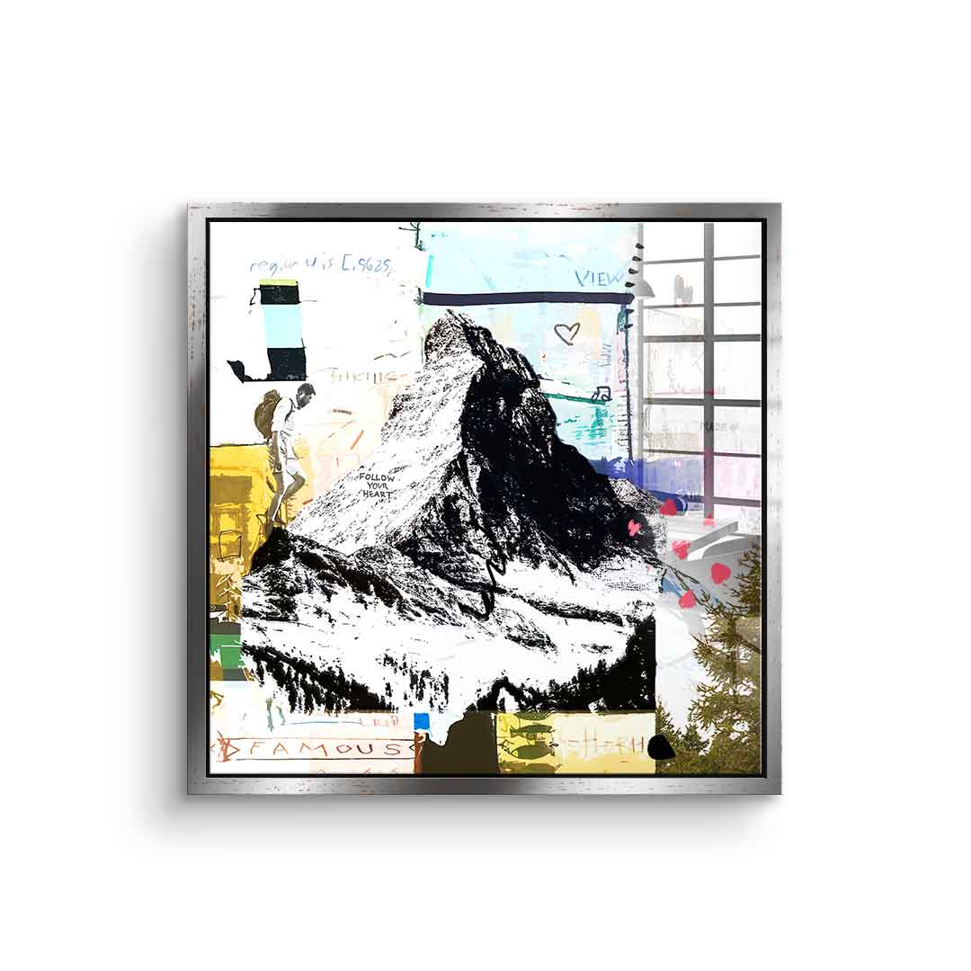 Matterhorn - Acrylic glass