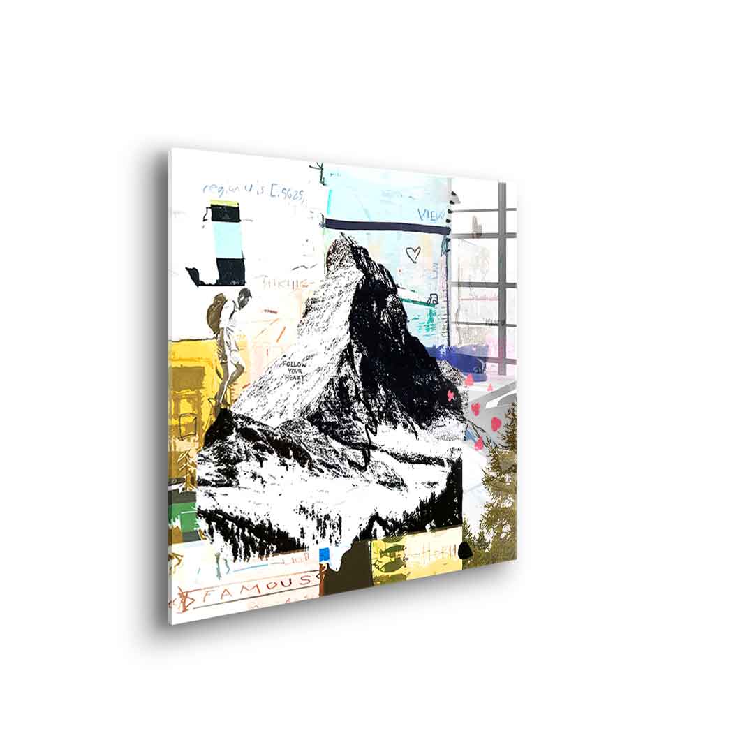 Matterhorn - Acrylic glass