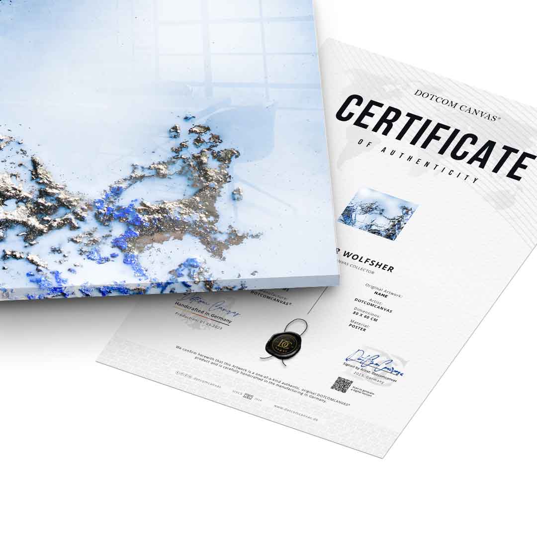 Maya Blue Bliss - Acrylic glass