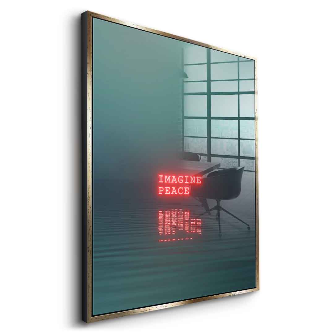 Meditate - Acrylic glass