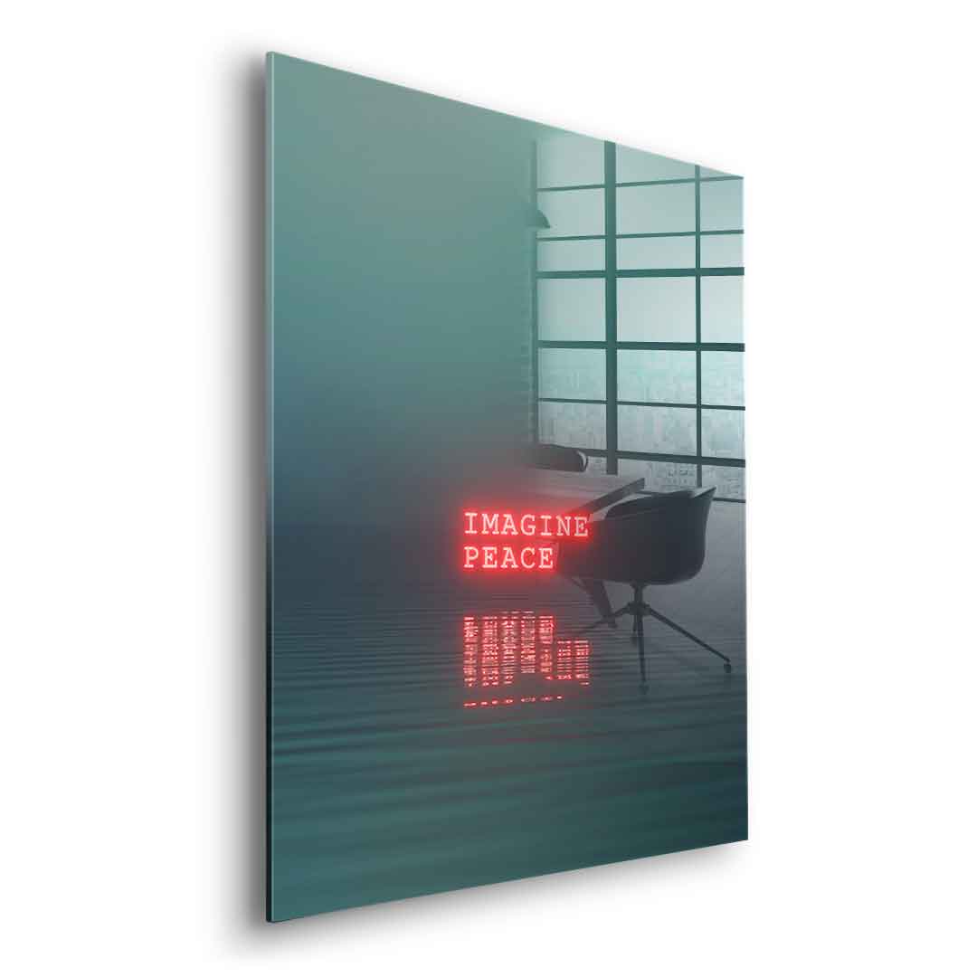 Meditate - Acrylic glass