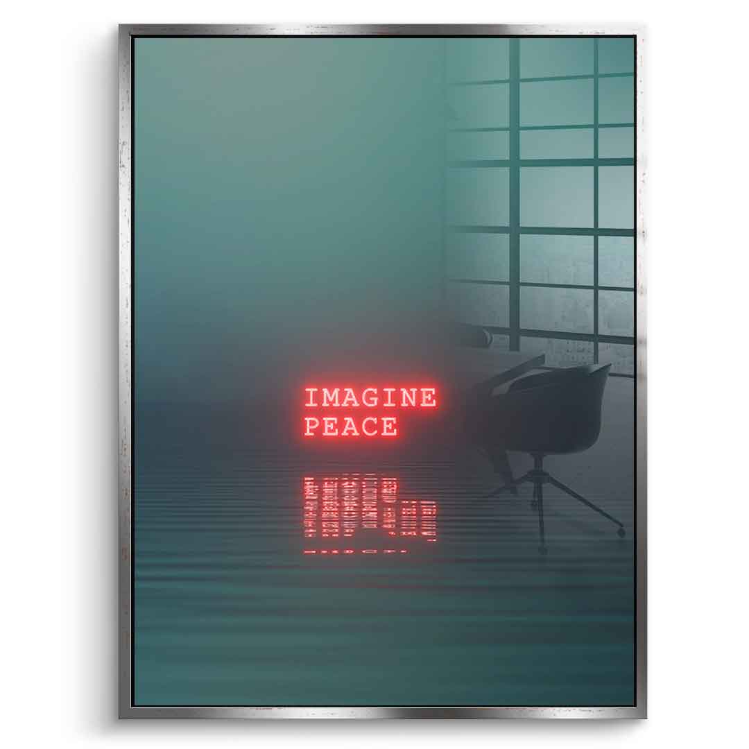 Meditate - Acrylic glass