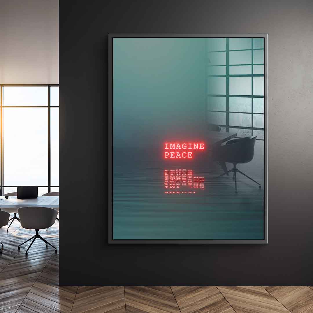 Meditate - Acrylic glass