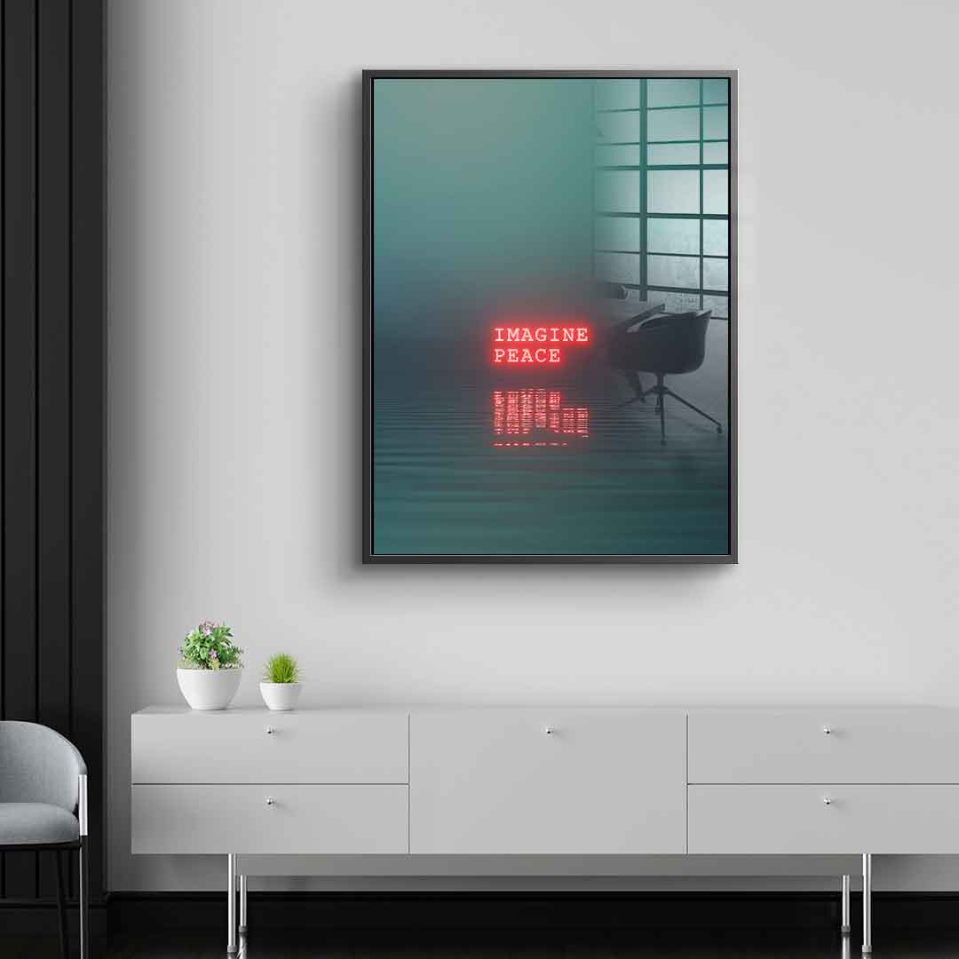 Meditate - Acrylic glass