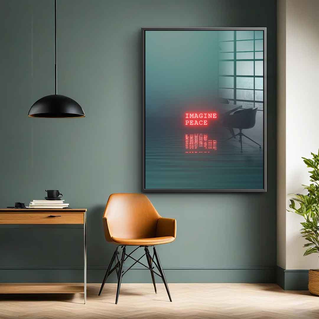 Meditate - Acrylic glass