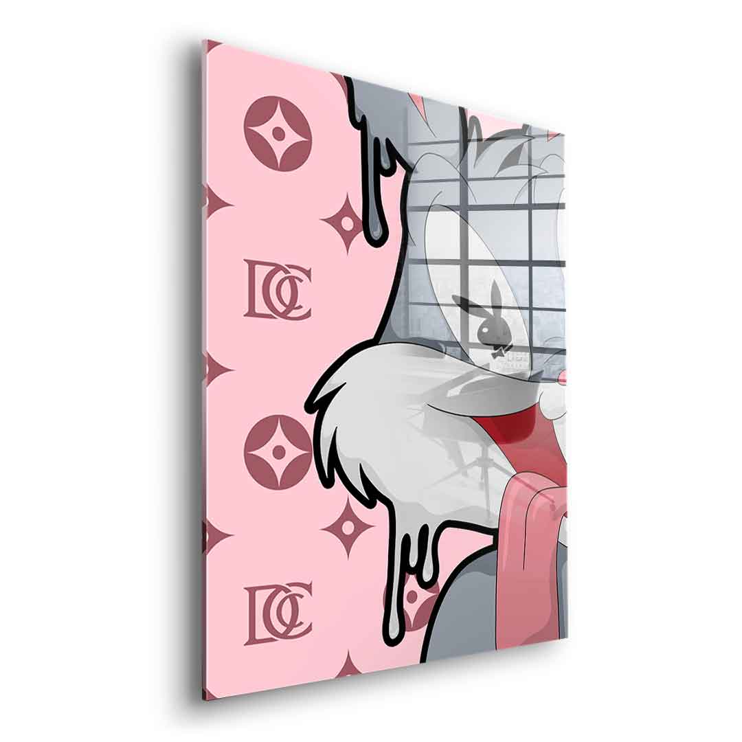 Melting Bunny - Acrylic glass