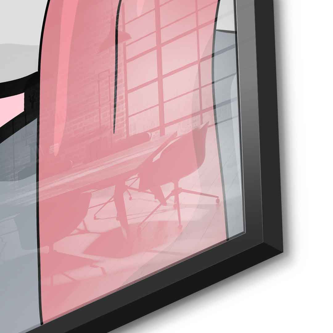 Melting Bunny - Acrylic glass