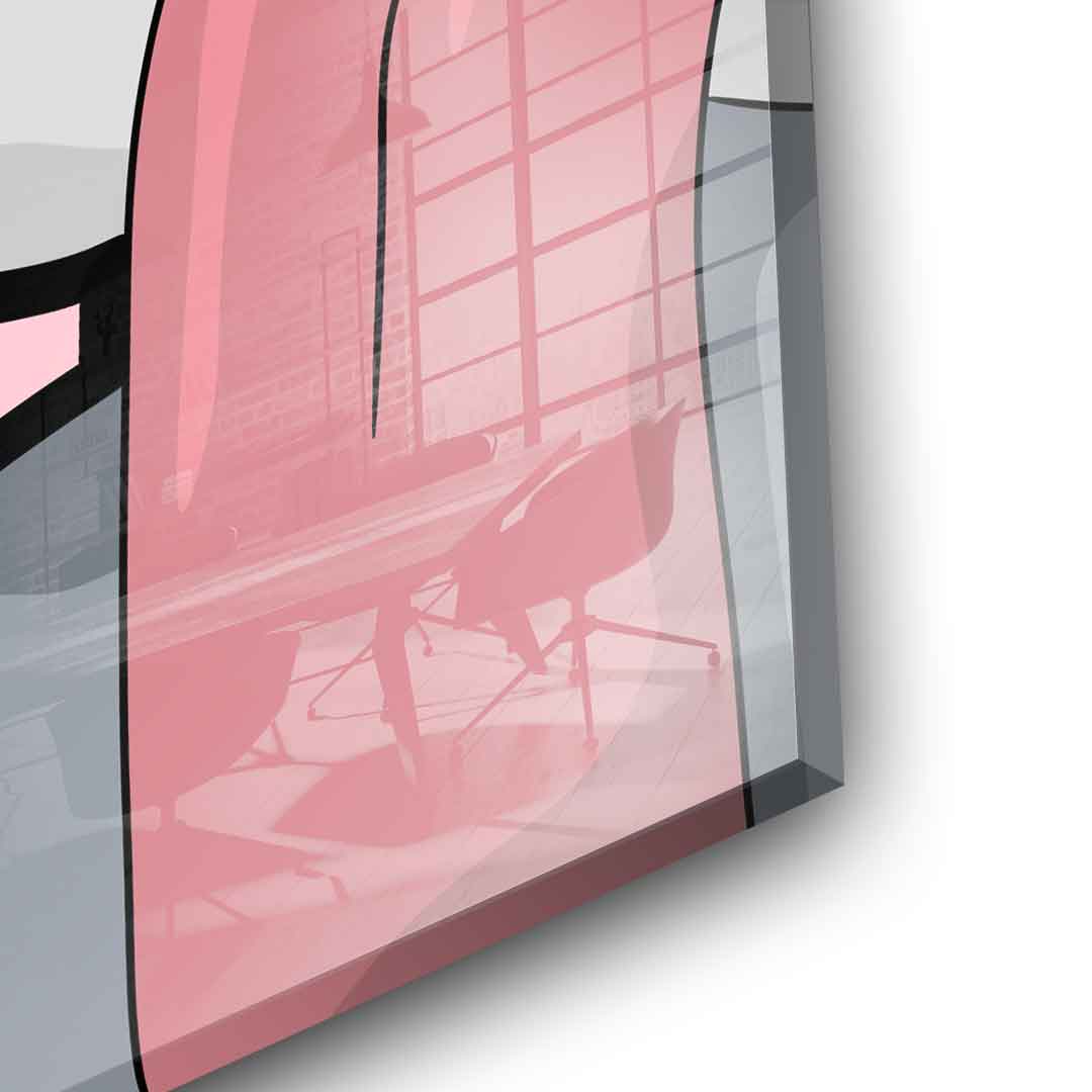 Melting Bunny - Acrylic glass