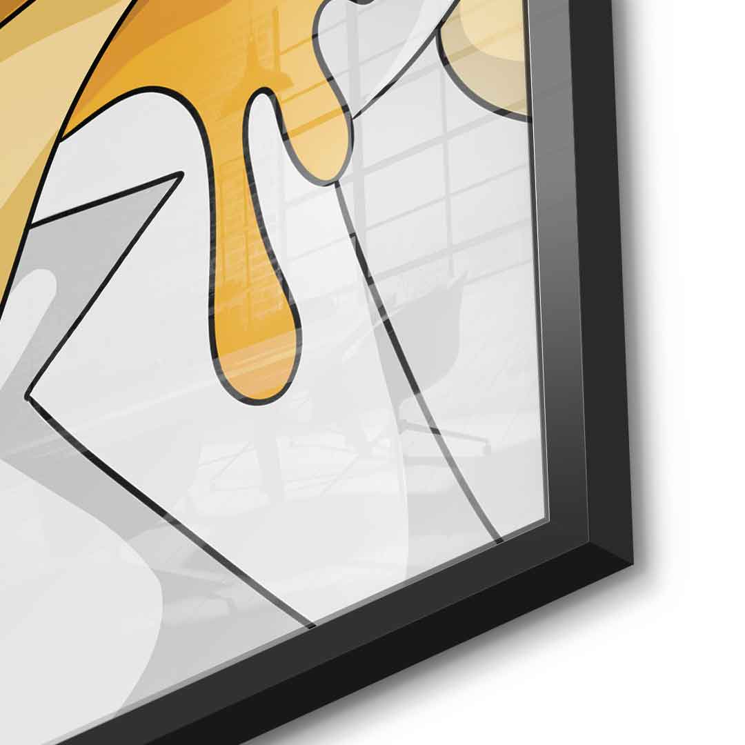 Melting Dagobert - Square Edition - Acrylic glass