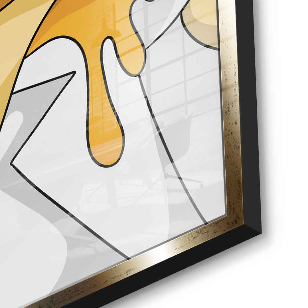 Melting Dagobert - Square Edition - Acrylic glass