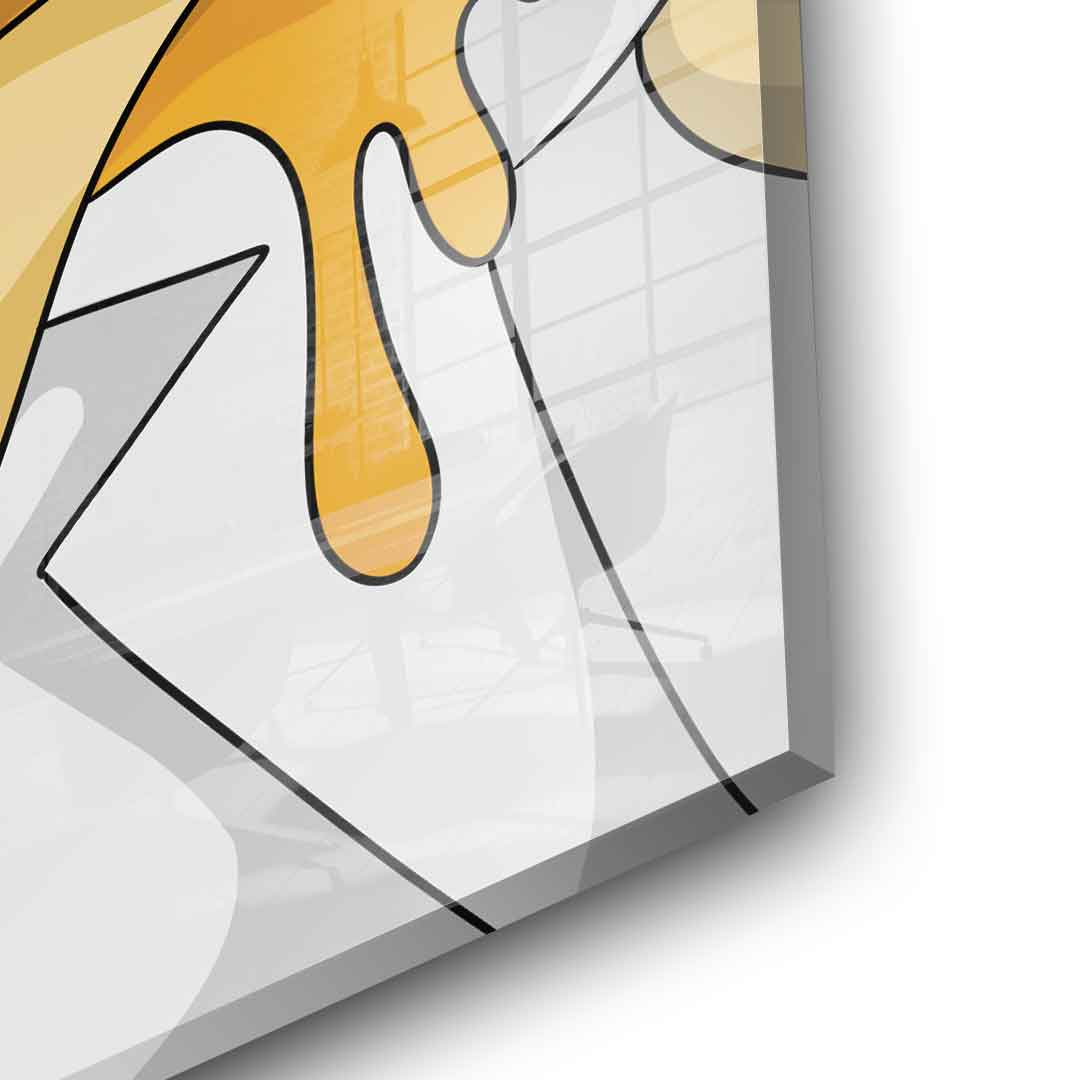 Melting Dagobert - Acrylglas