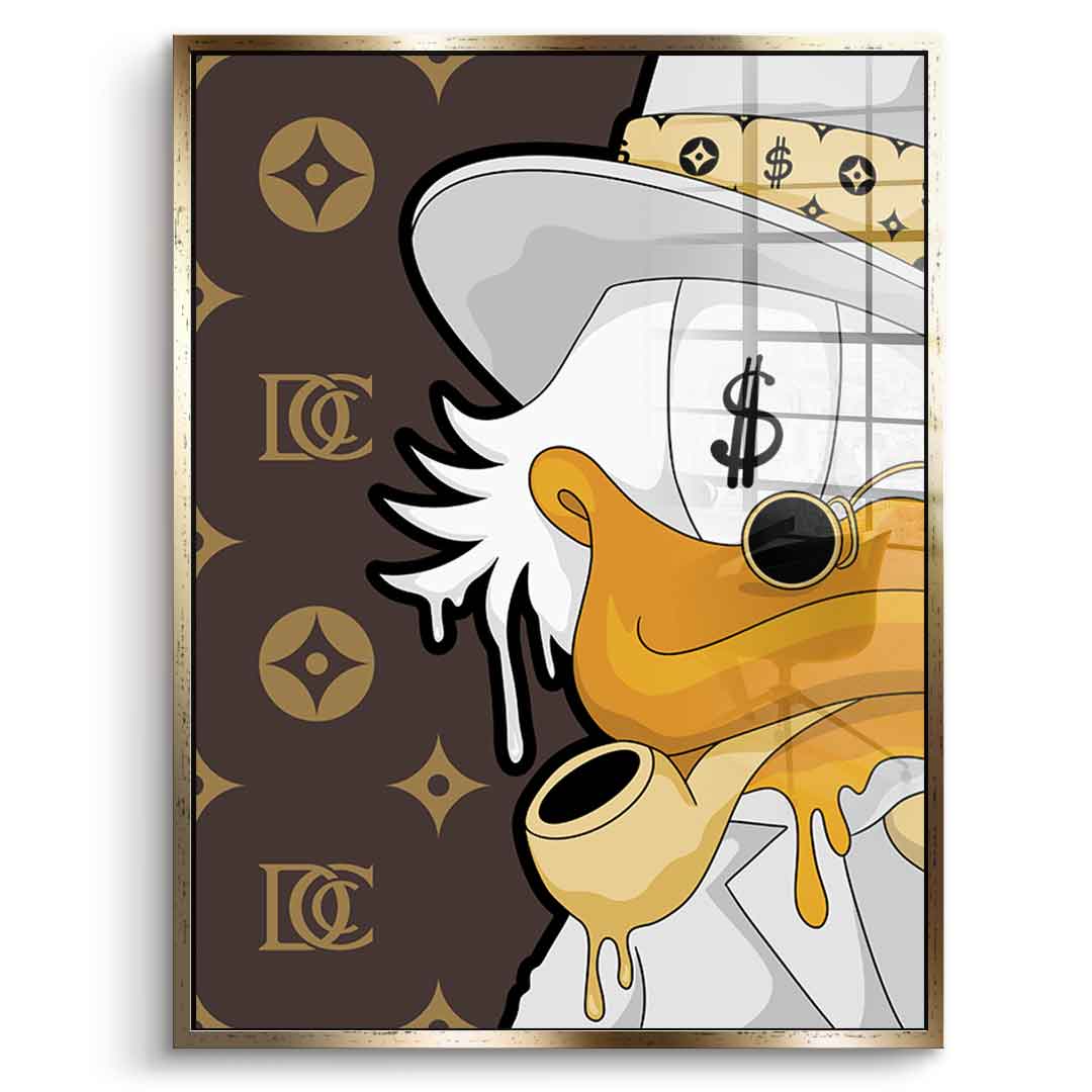 Melting Dagobert - Acrylglas