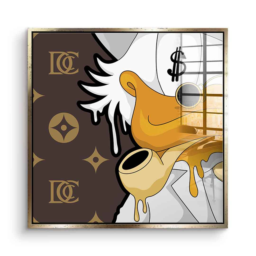 Melting Dagobert - Square Edition - Acrylic glass