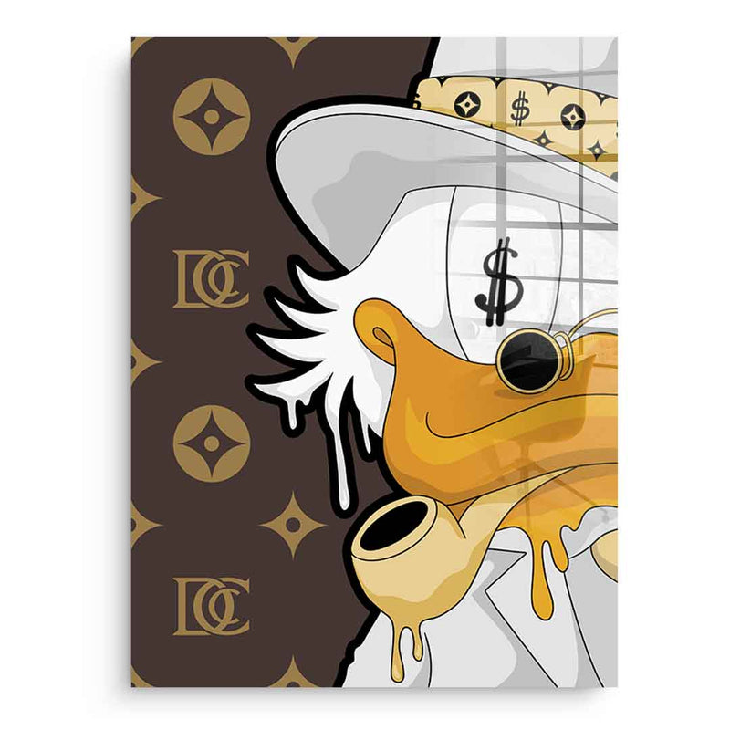 Melting Scrooge - acrylic glass