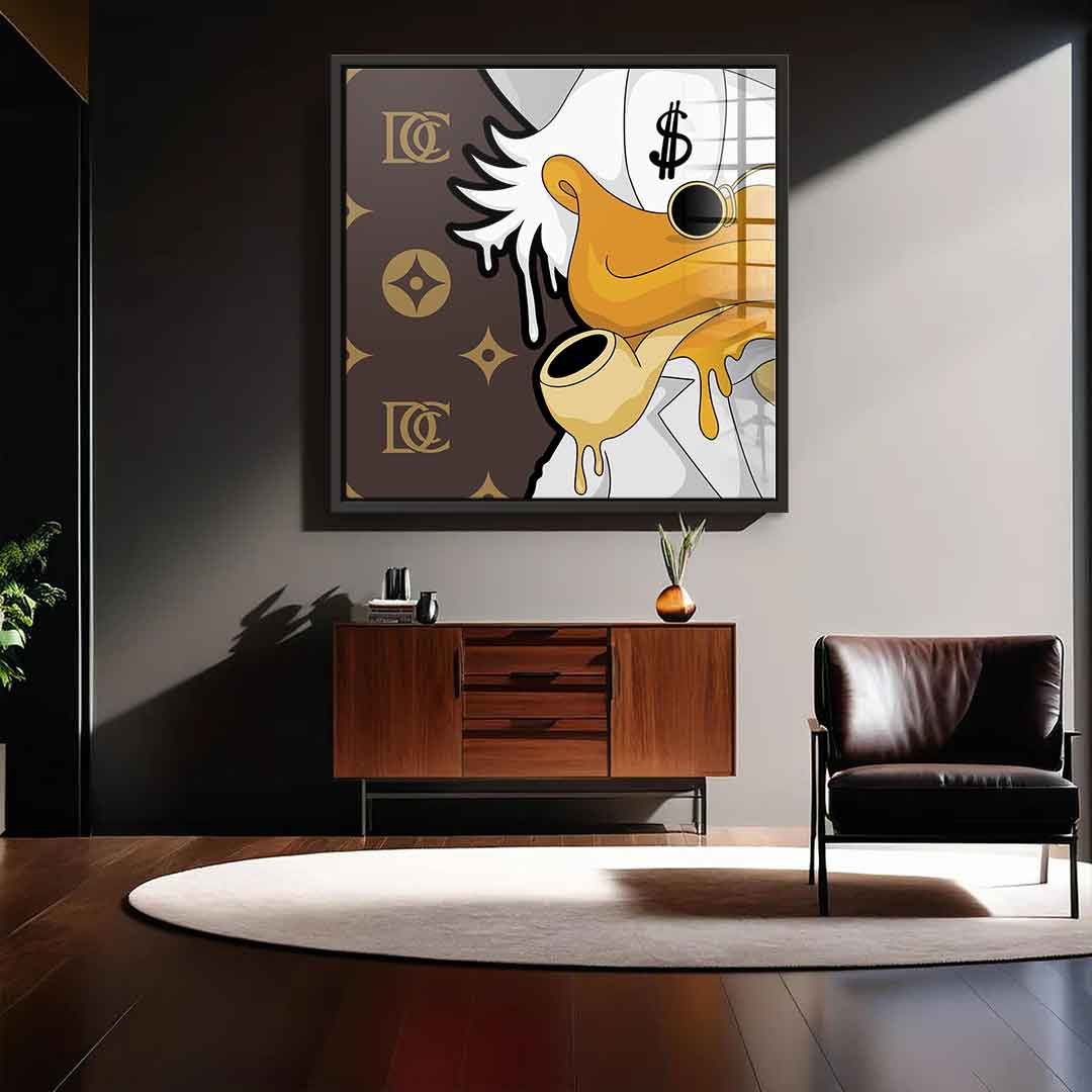 Melting Dagobert - Square Edition - Acrylic glass