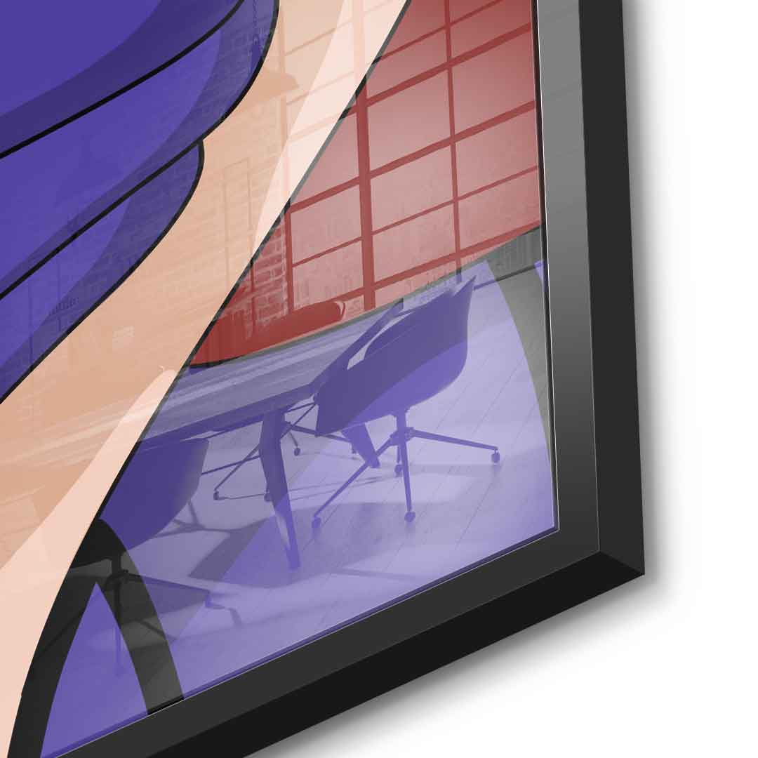 Melting Jessica - Acrylglas