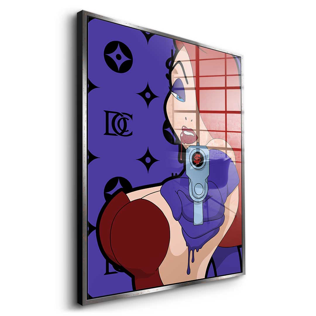 Melting Jessica - Acrylglas