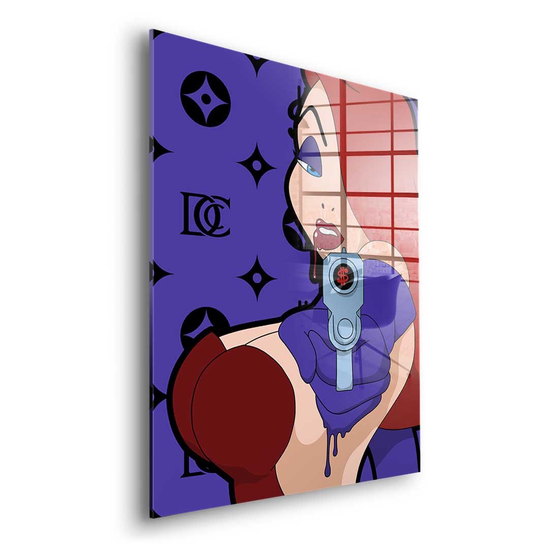 Melting Jessica - Acrylglas