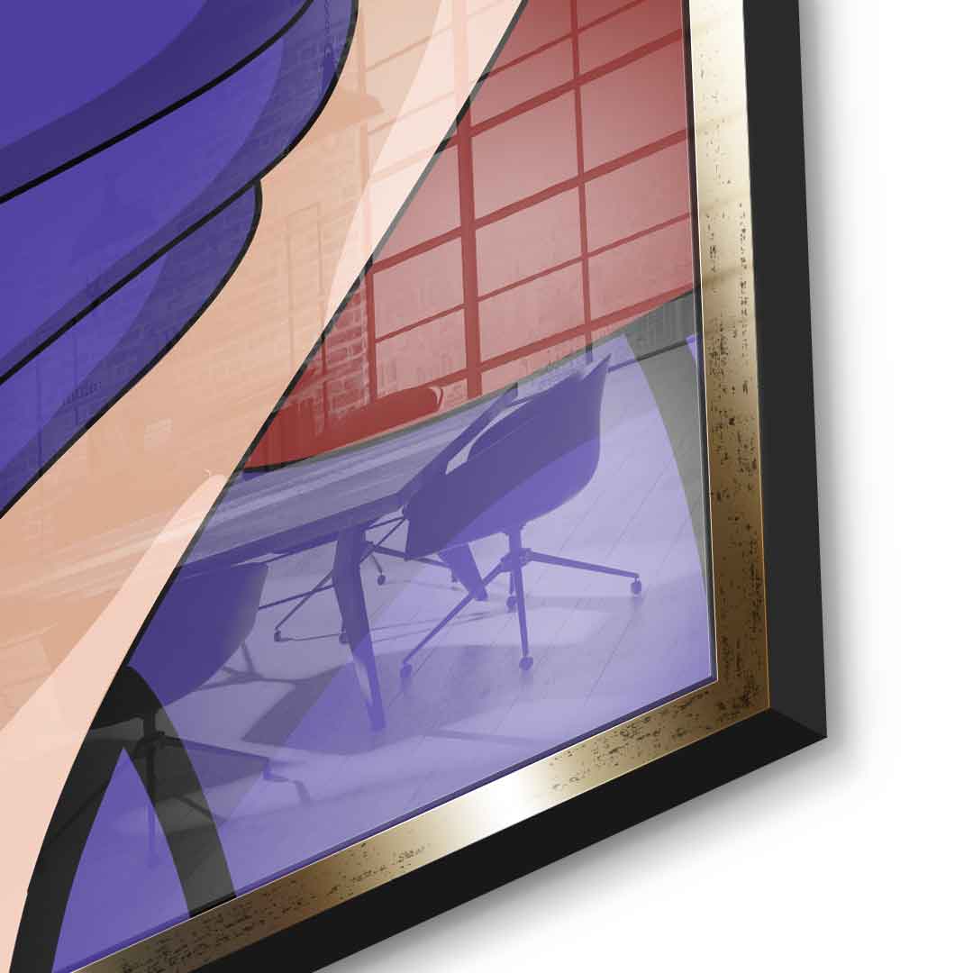 Melting Jessica - Acrylic glass