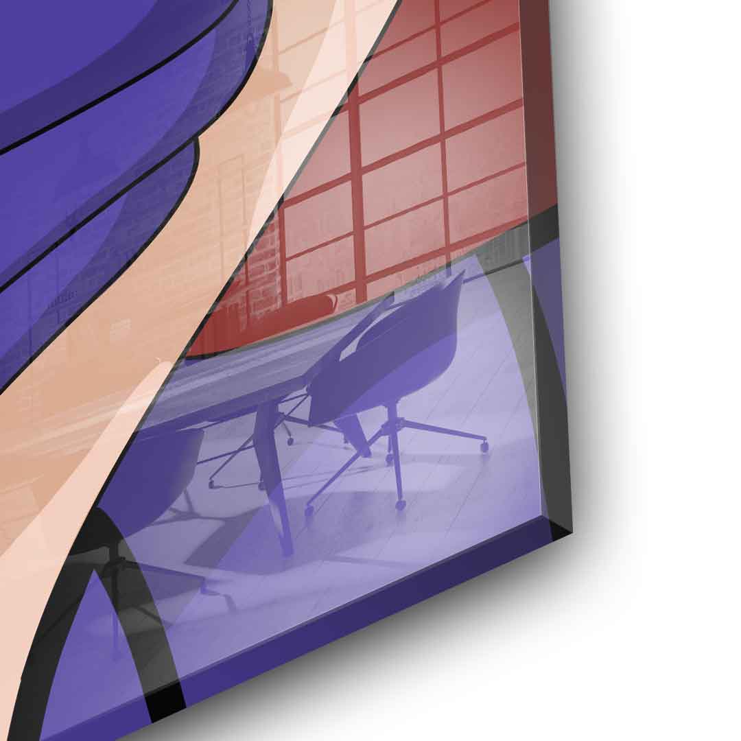 Melting Jessica - Acrylglas