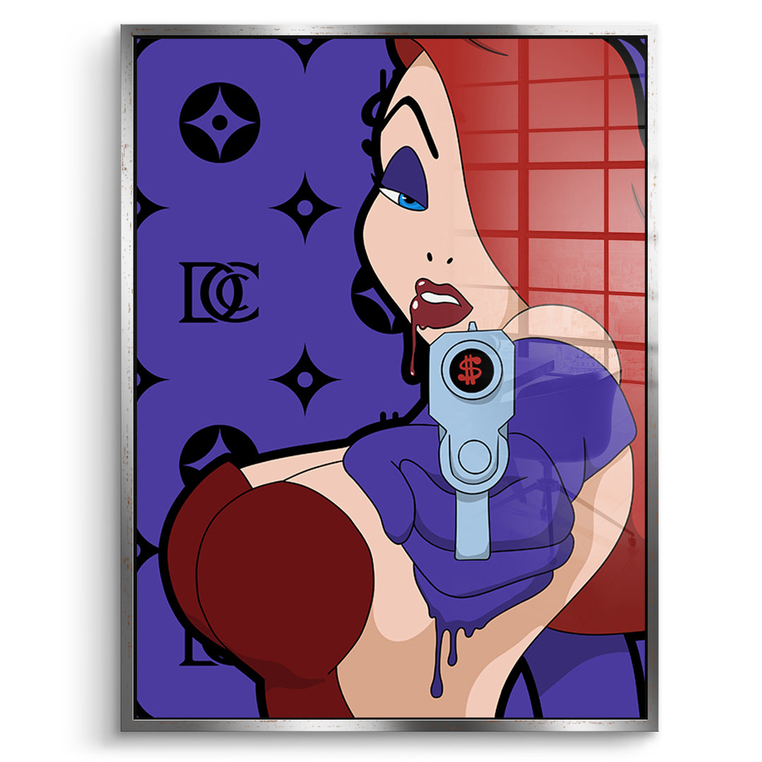 Melting Jessica - Acrylglas