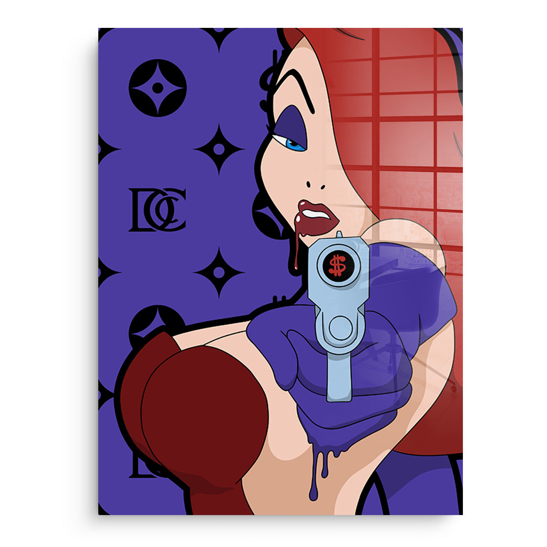 Melting Jessica - Acrylic glass