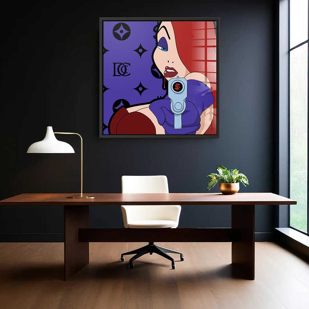 Melting Jessica - Square Edition - Acrylic glass