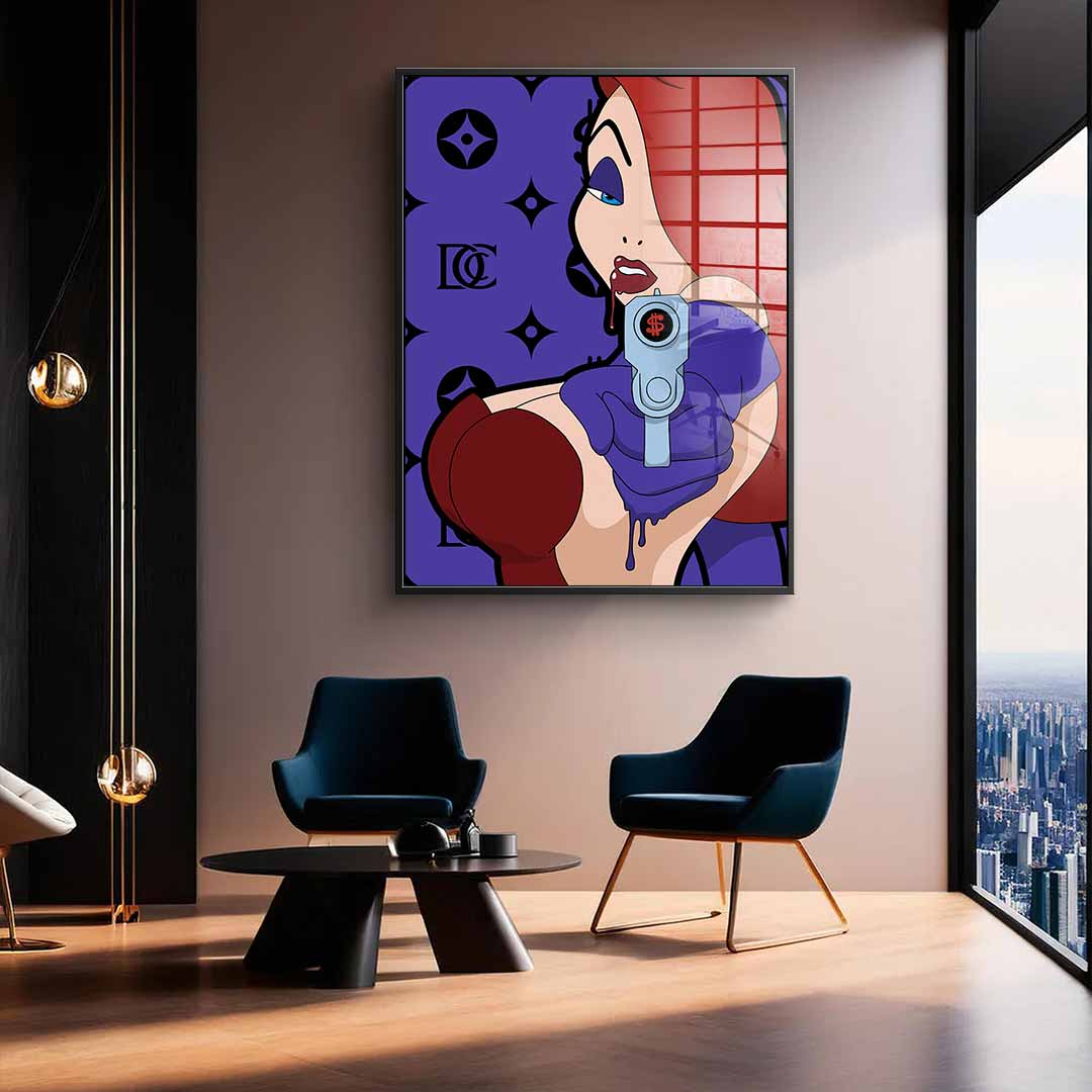 Melting Jessica - Acrylglas