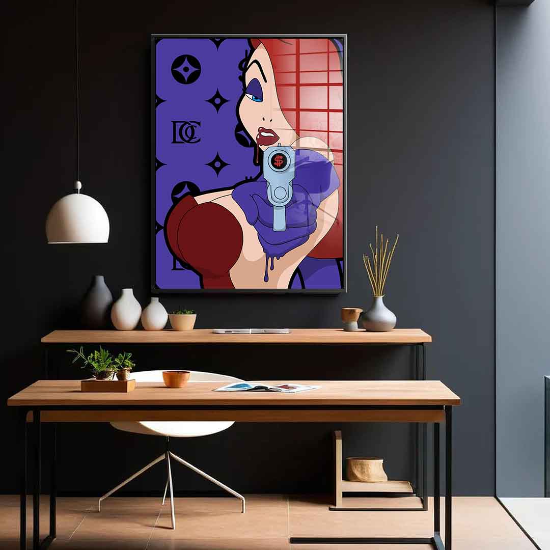 Melting Jessica - Acrylglas