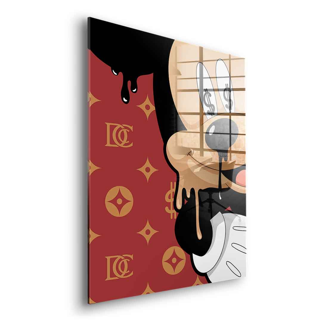 Melting Mickey - Acrylic glass