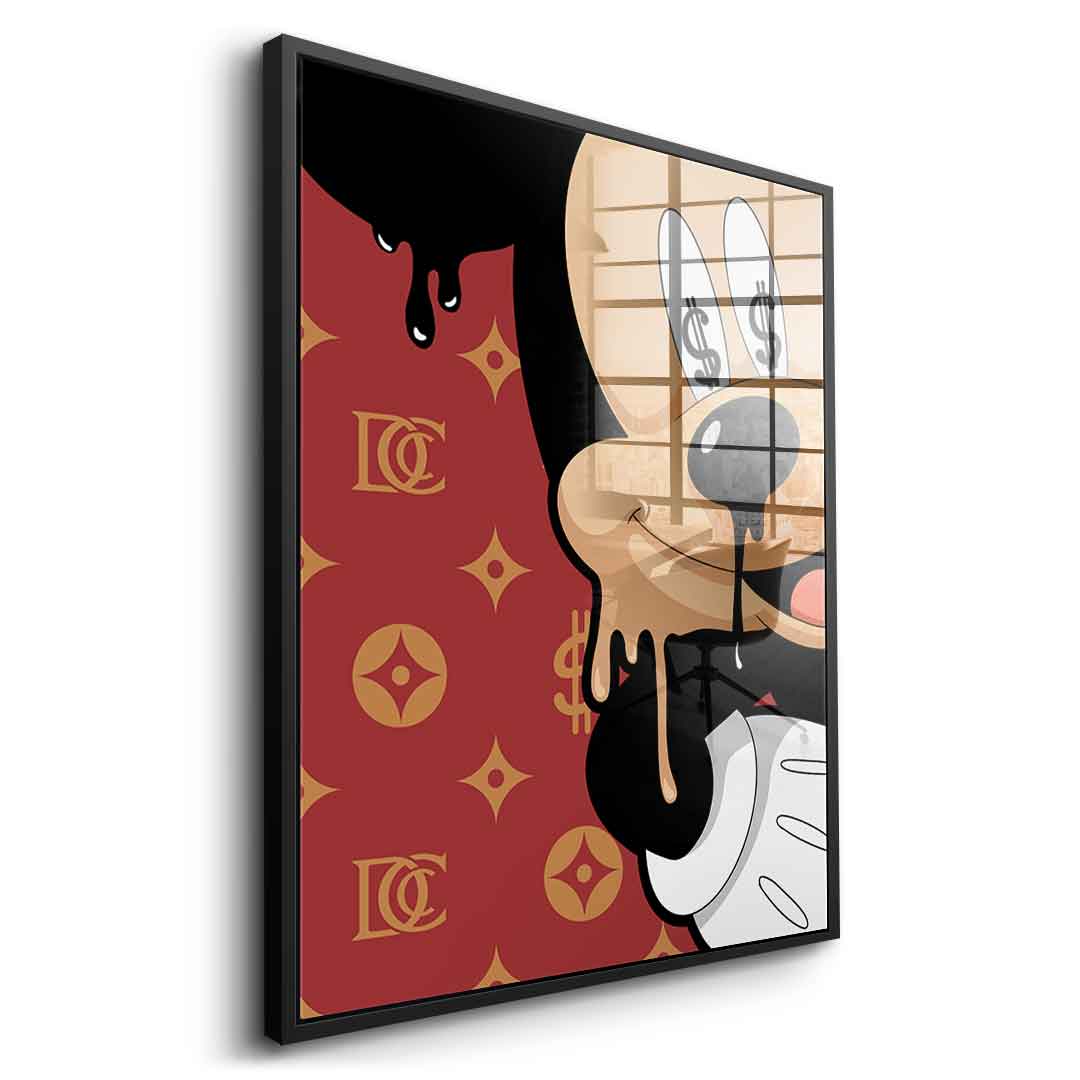 Melting Mickey - Acrylic glass