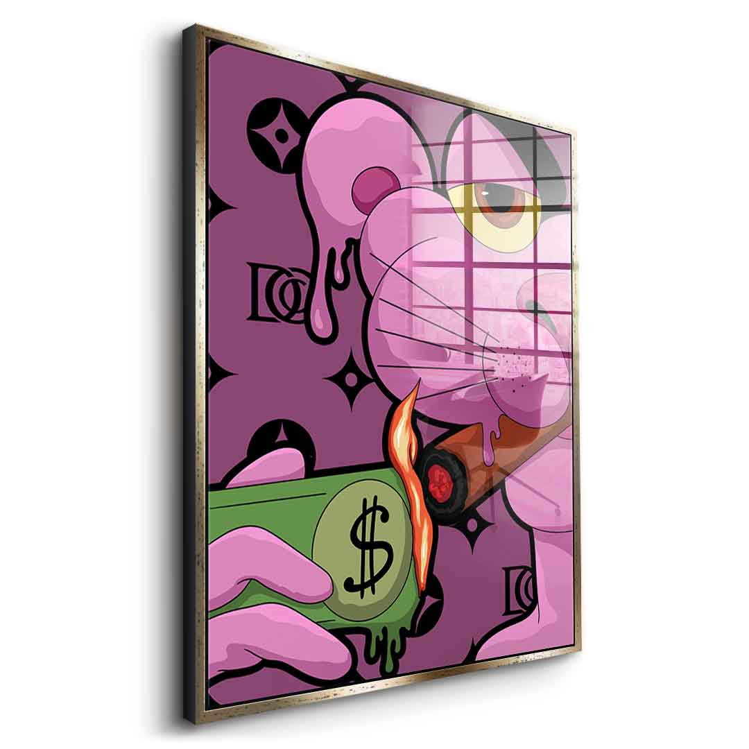 Melting Panther - Acrylic glass