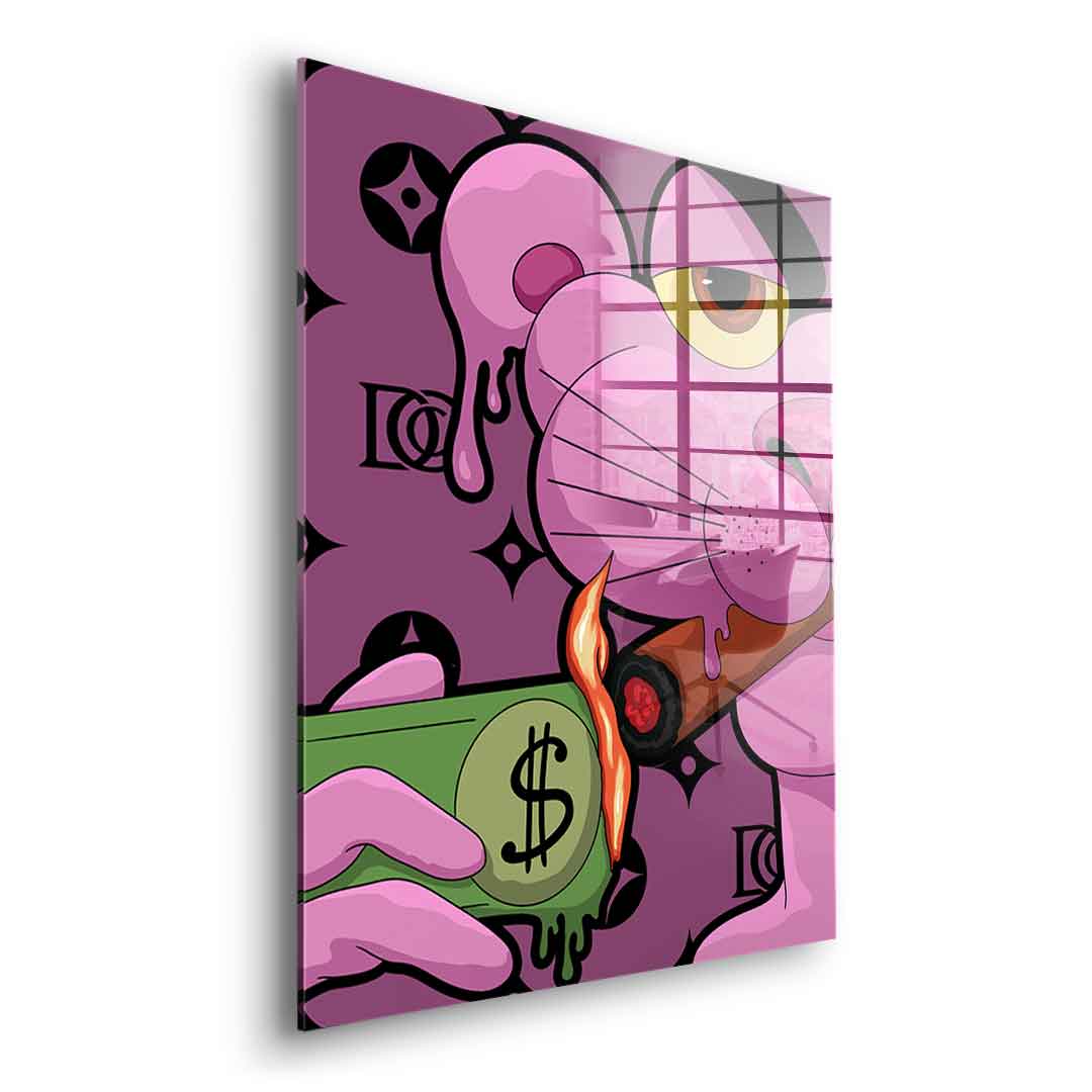 Melting Panther - Acrylic glass