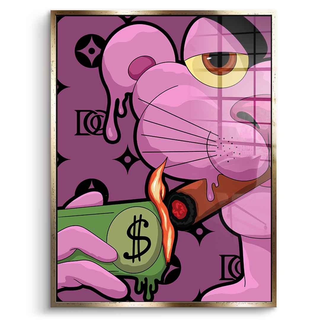 Melting Panther - Acrylic glass