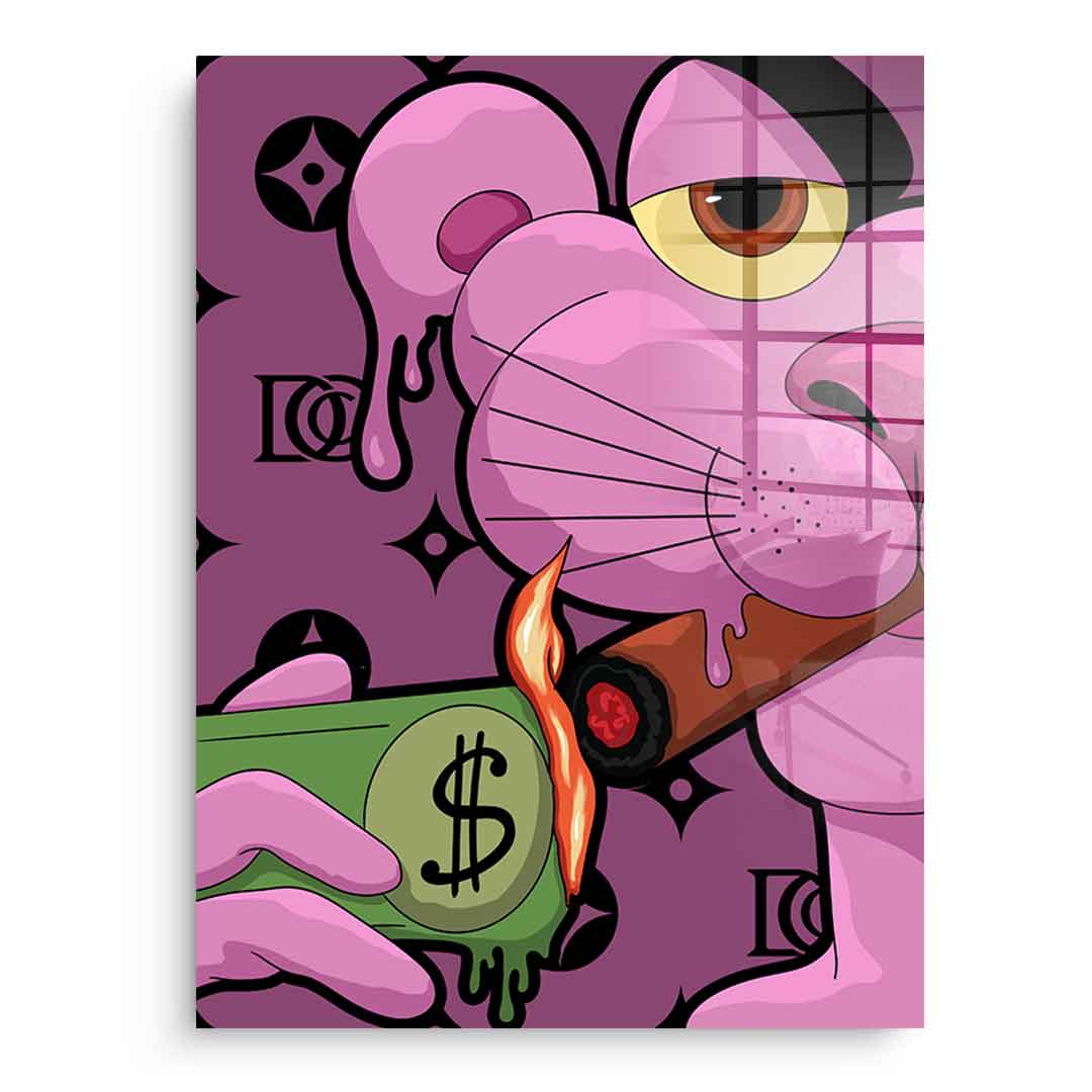 Melting Panther - Acrylic glass