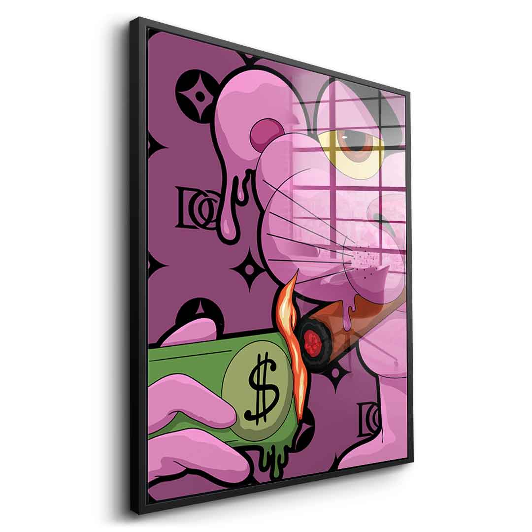 Melting Panther - Acrylic glass