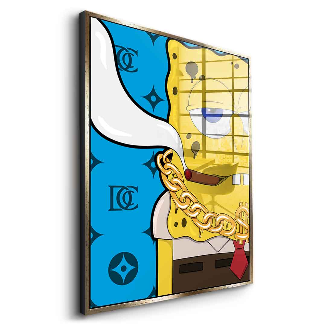 Melting Bob - acrylic glass