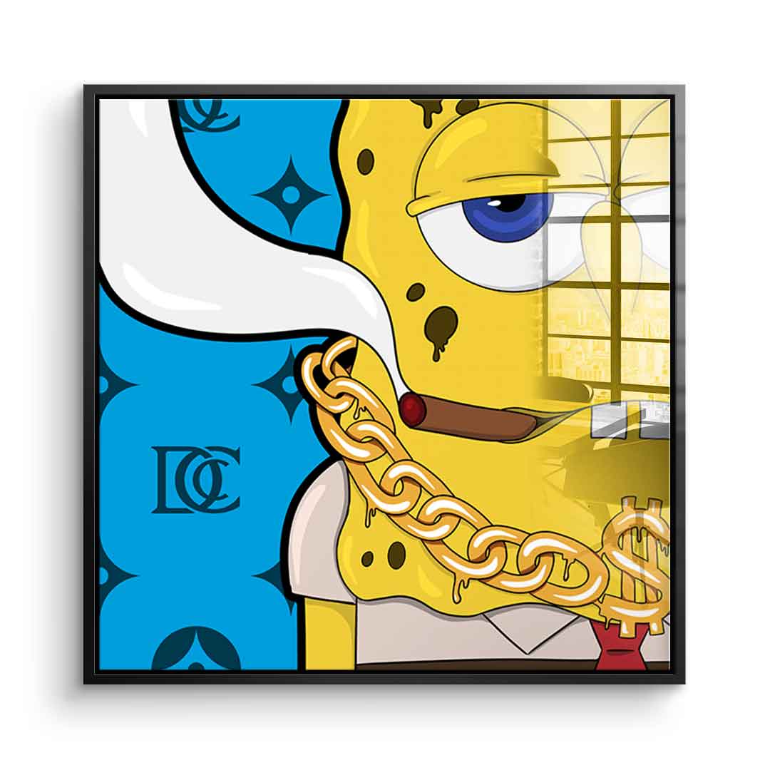 Melting Bob - Square Edition - acrylic glass