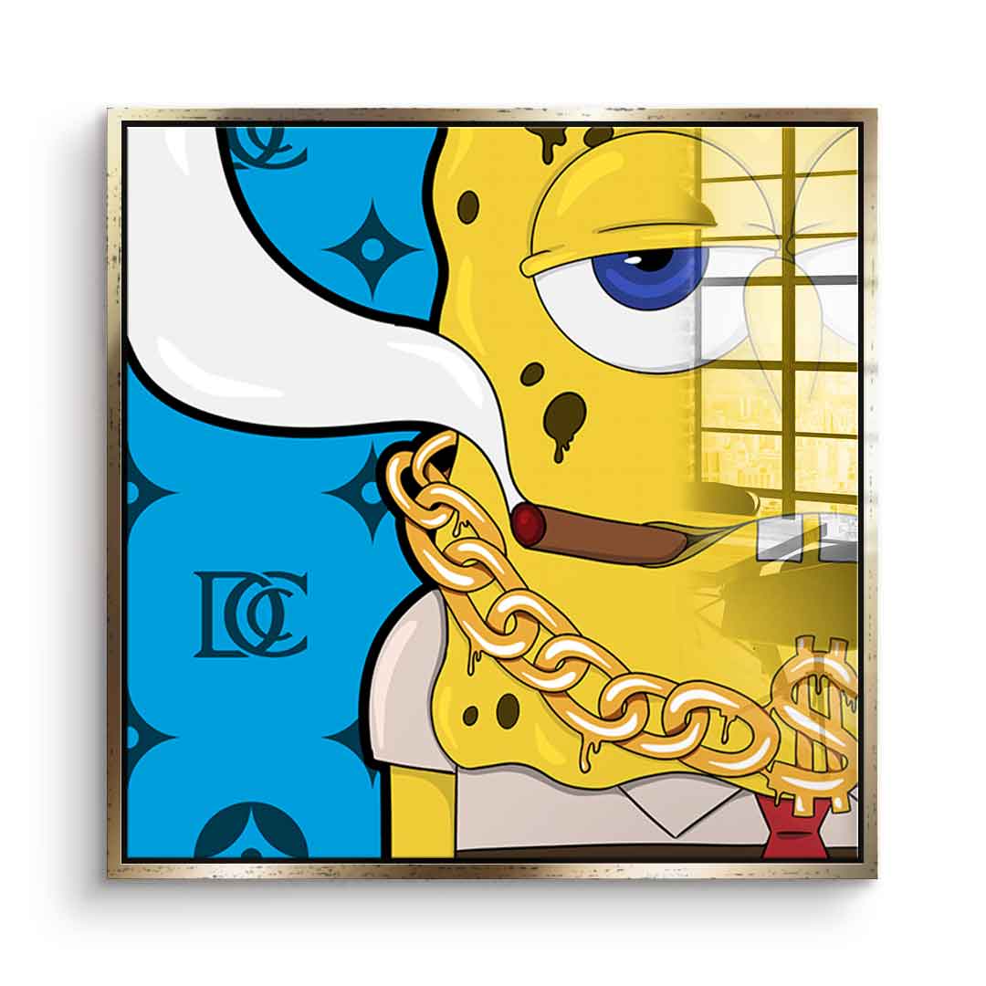 Melting Bob - Square Edition - acrylic glass