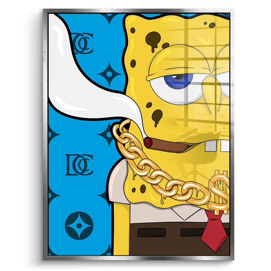 Melting Bob - acrylic glass