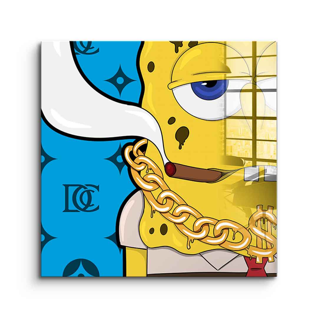 Melting Bob - Square Edition - acrylic glass